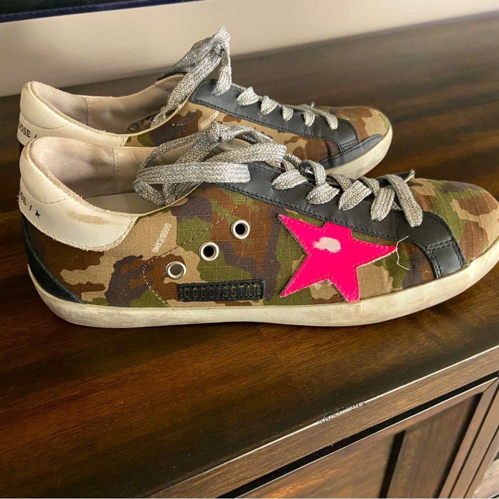 Golden Goose Superstar Sneakers. Size 38. Only worn a handful of times. No box.